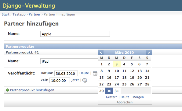 datetime field rendered in admin with German locale